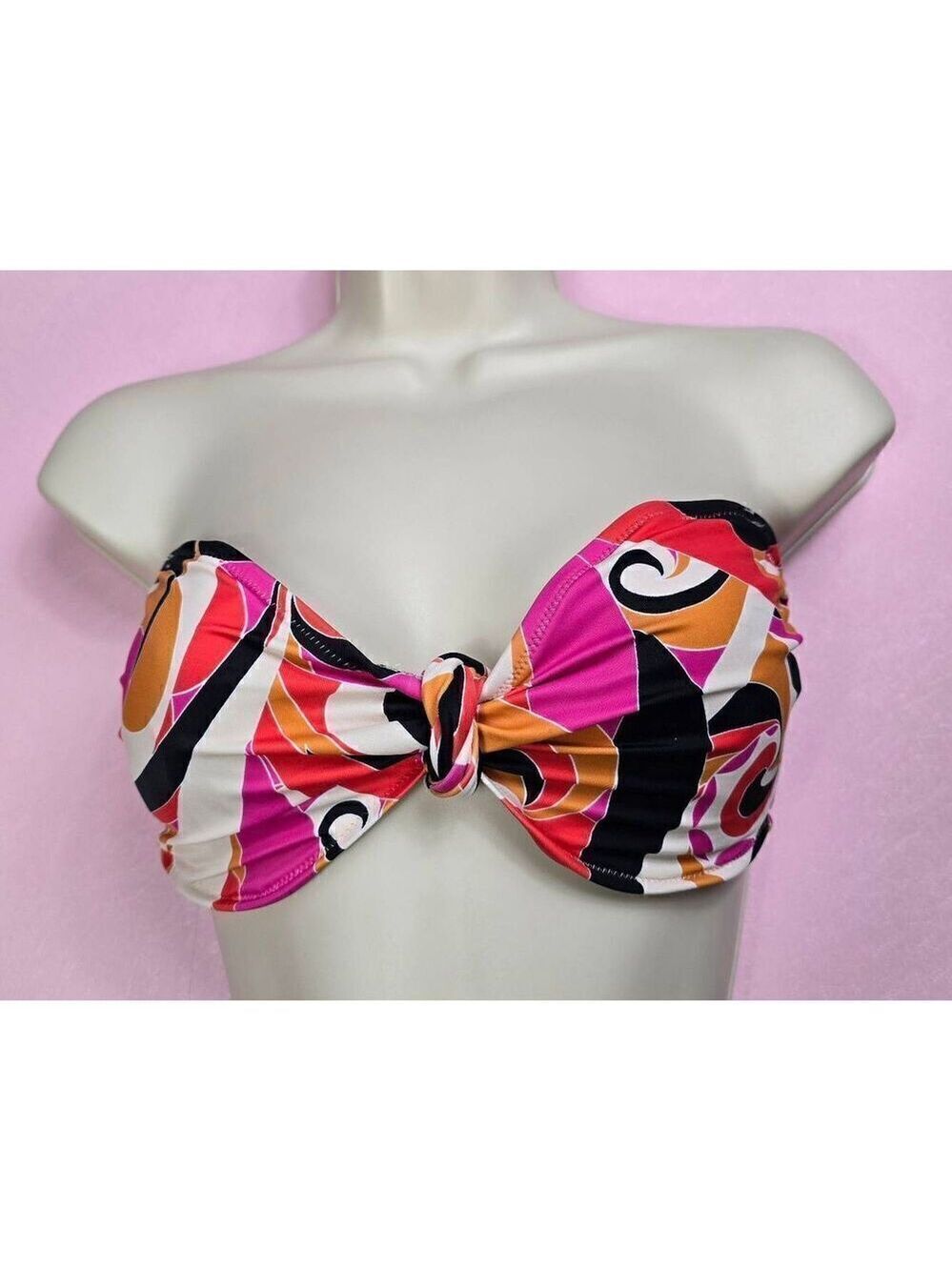 Shade & Shore Multi Colored Bandeau 36D
